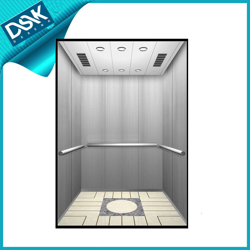 FUJI Passenger Elevator Home Elevator Commercial Elevator with Hairline Stainless Steel Elevator