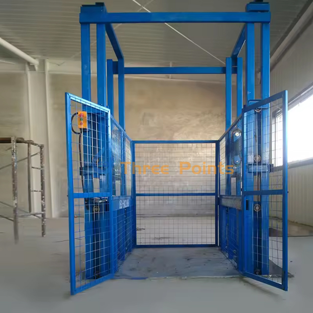 Find Similar Icon500kg Vertical Rail Lift Platform Fixed Hydraulic Cargo Freight Lift for Multi-Storey Warehouses