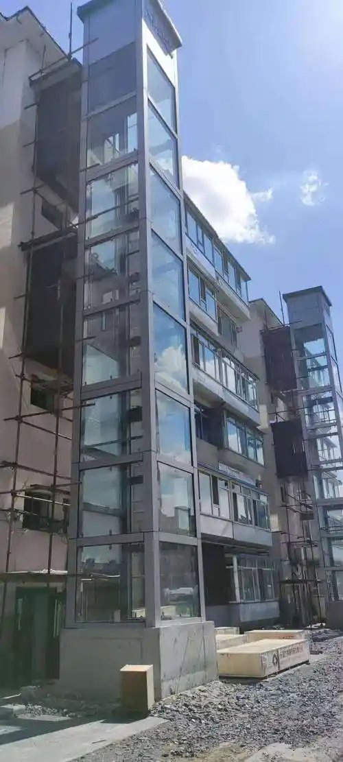 Commercial Passenger Home House Villa Hotel Obsevation Panoramic Elevator for Residential Building Lift