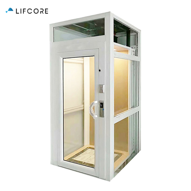 3-4 Person Capacity Small Home Elevator Lift Disabled Handicap People Suitable for Wheelchair Users