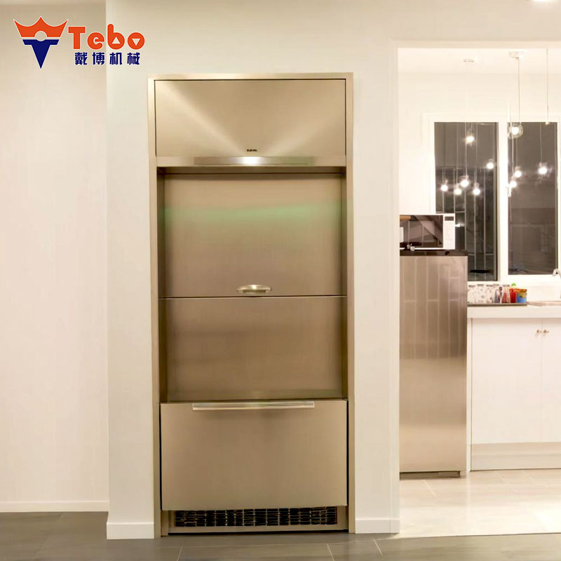 Durable Restaurant Dumbwaiter Lift Made of High Quality Steel for Food Service