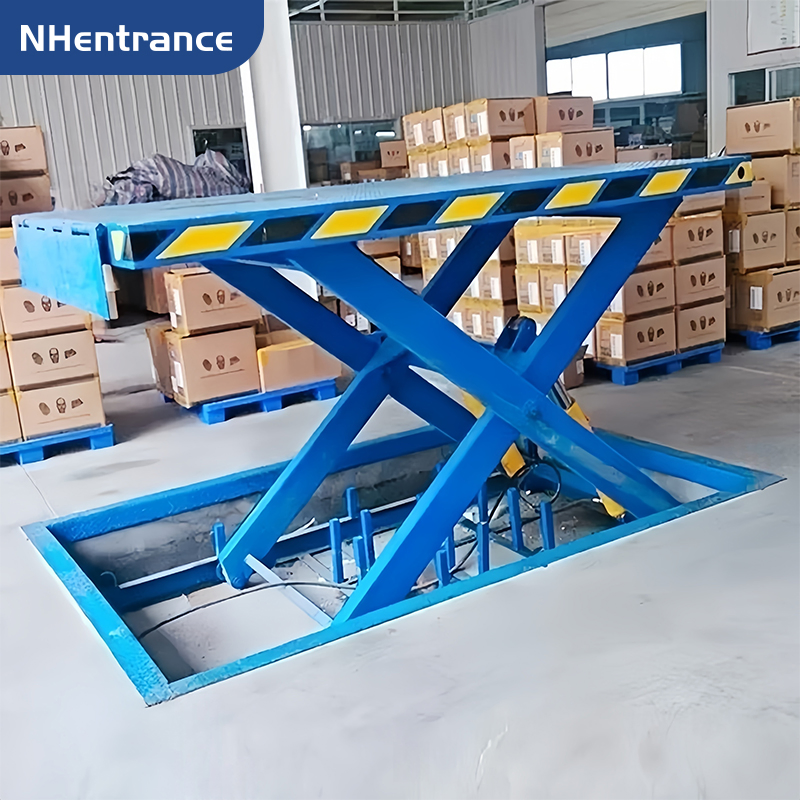 Heavy Duty Hydraulic Platform for Warehouse Material Handling and Equipment Maintenance Scissor Lift Table