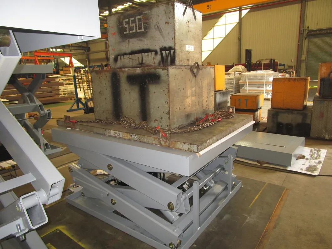 Hydraulic Scissor Lift Table Detail 2