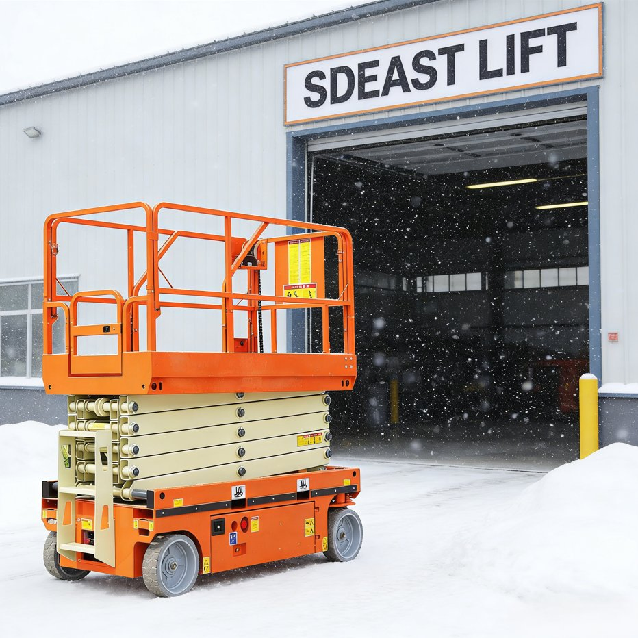 Electric Scissor Lift, CE Certified, Hydraulic Mobile Lift for Safe High-Level Aerial Work Platforms