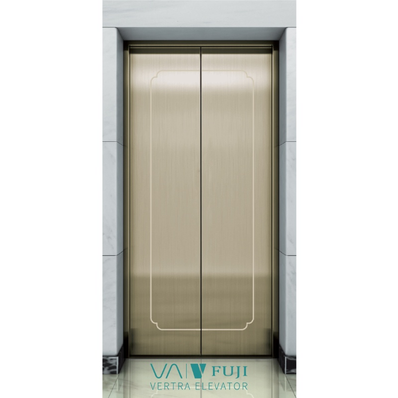Vvvf 0.4m/S 450kgs Cheap Small Villa Panoramic Lift Door