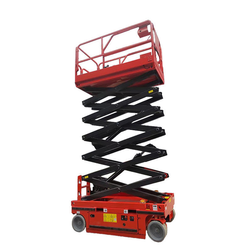 Vertical Platform Lift Mobile Scaffolding Scissors Lift Portable Lifter Elevated Aerial Work Platform