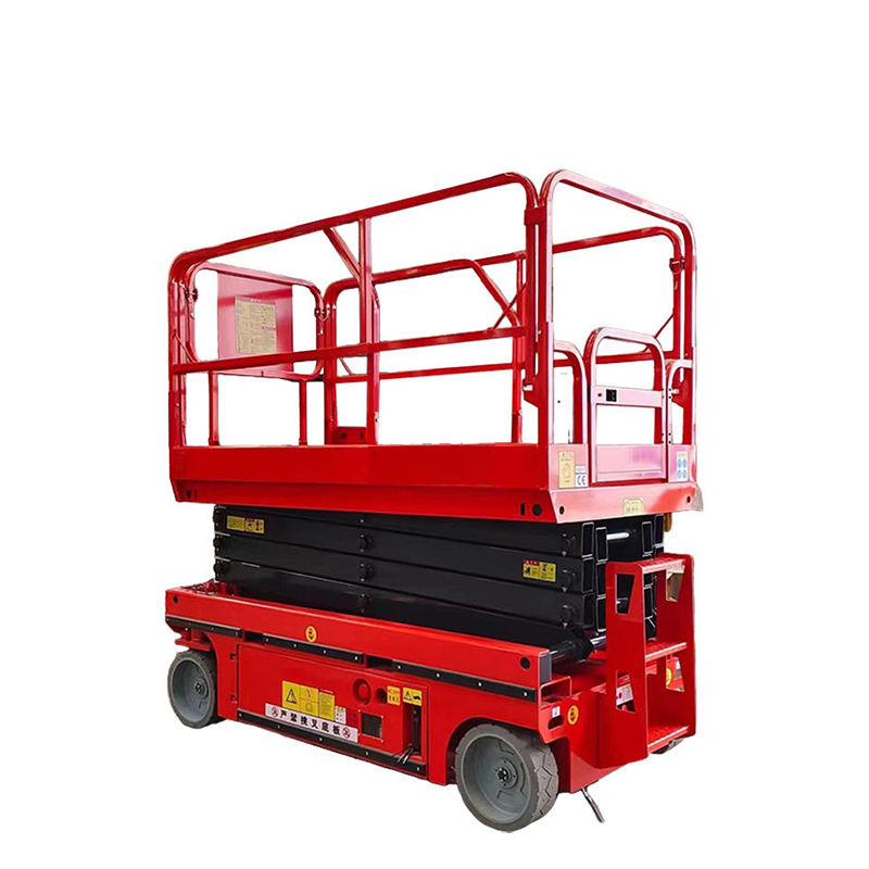 Vertical Platform Lift Mobile Scaffolding Scissors Lift Portable Lifter Elevated Aerial Work Platform