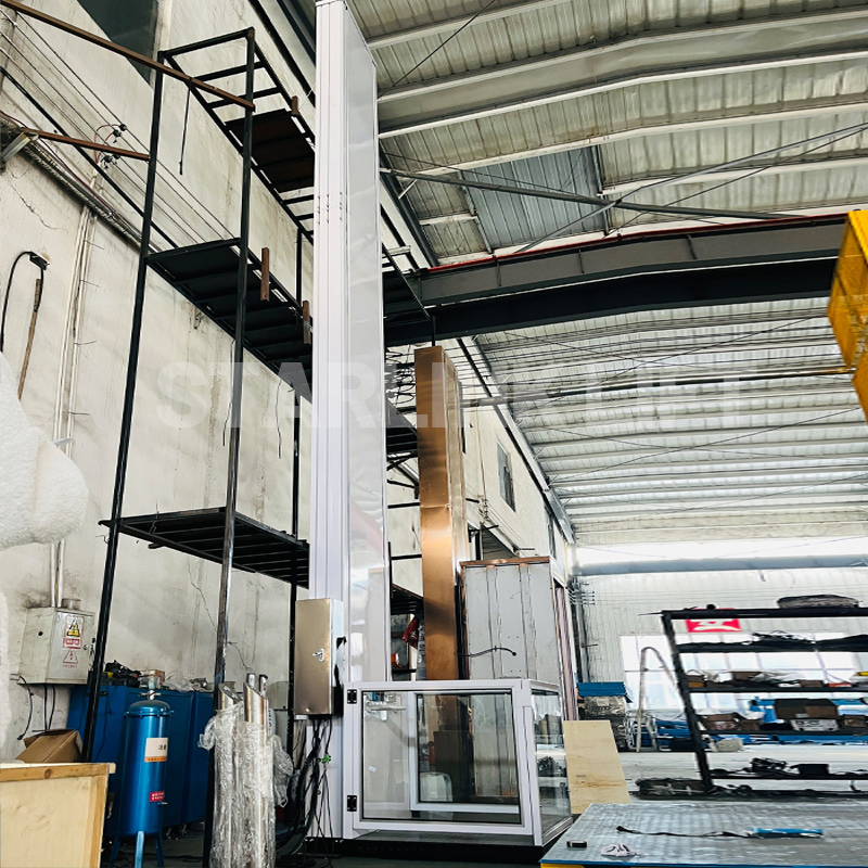 Australian Mute Wheelchair Lift, 3-Meter Barrier-Free Elevator, Wheelchair-Type Hydraulic Lift