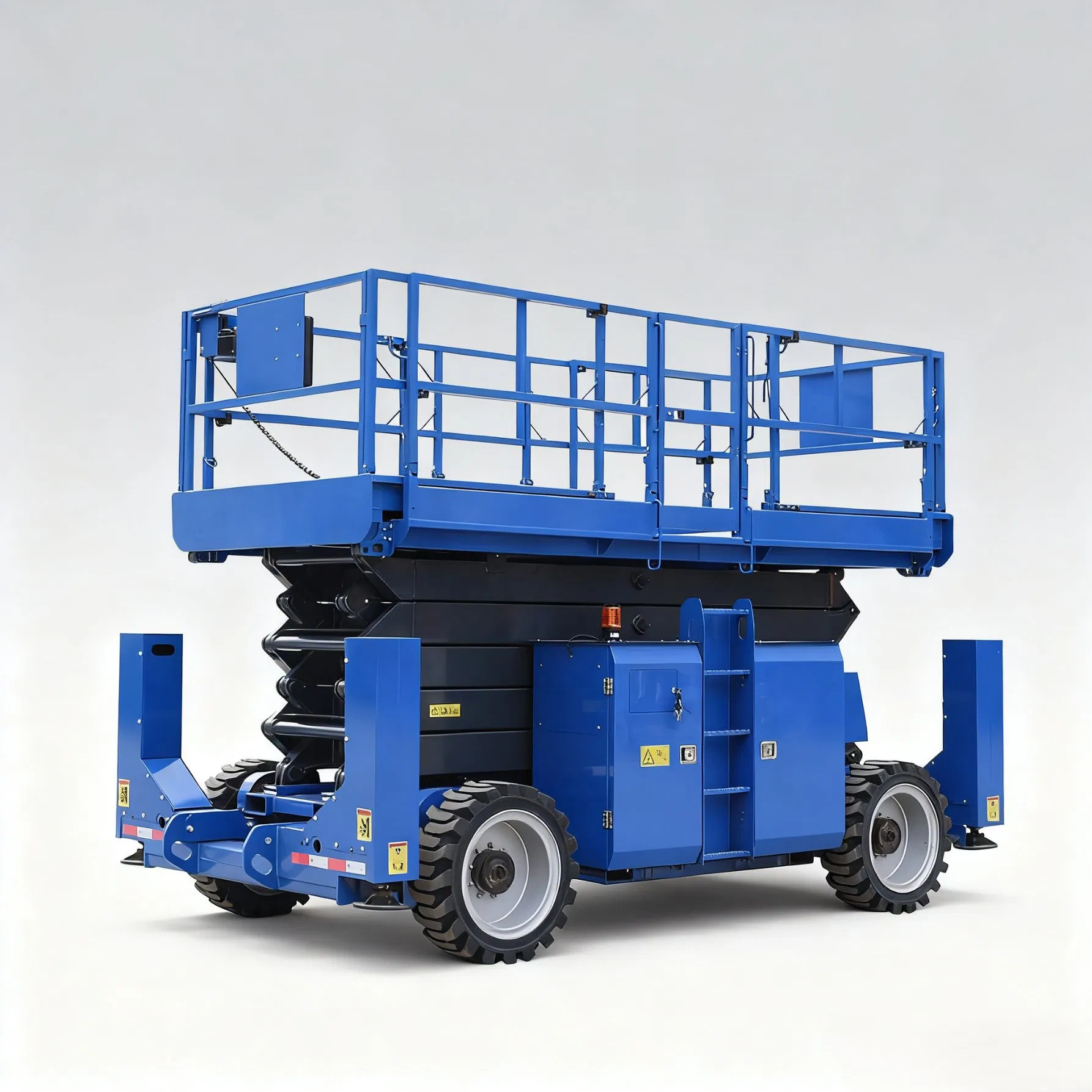 Mobile Rough Terrain Hydraulic Lift Table for Aerial Installation Work All-Terrain Scissor Lift 6 M 8 M 10 M 12 M 14 M 16 M 18 M