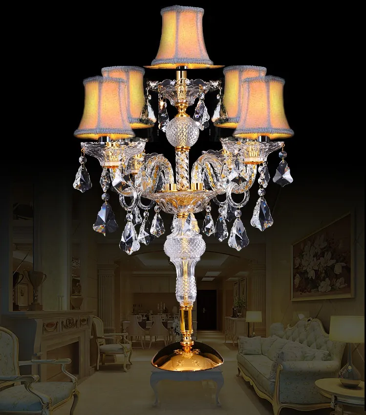 Crystal Table Lamp View 5