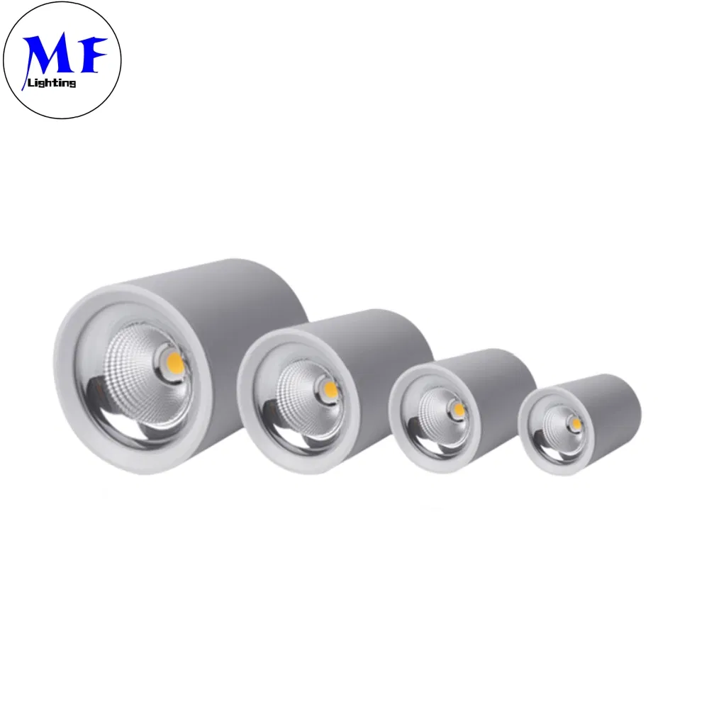 TUV Recessed Ceiling Commercial Residential Lighting COB Anti Dazzle Glare 5W-80W High Power Spot LED Down Lamp for Living Room Bedroom Bathroom Exhibition Hall