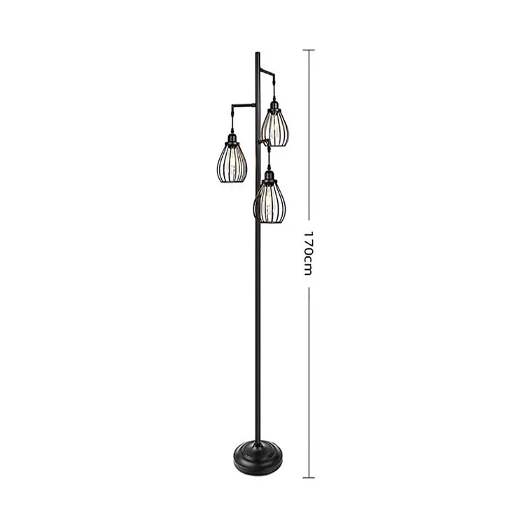 Industrial Tree Floor Lamp 2