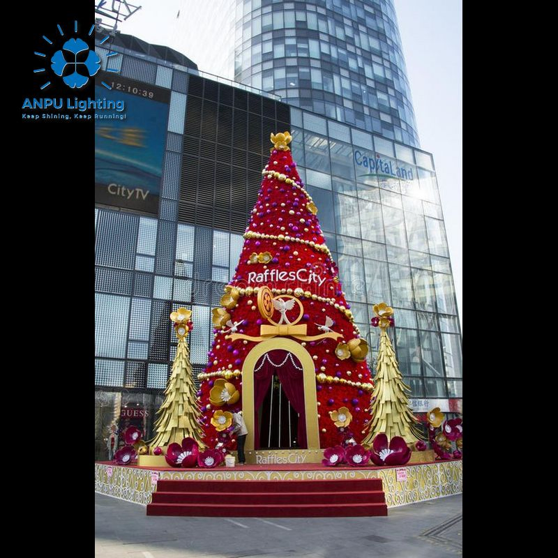 Anpu Christmas Tree LED Light Smart APP Controlled System with IP65 Rating
