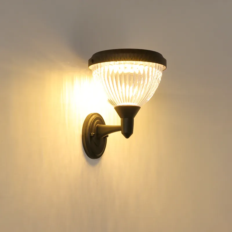 Aluminium Solar Outdoor Wall Light