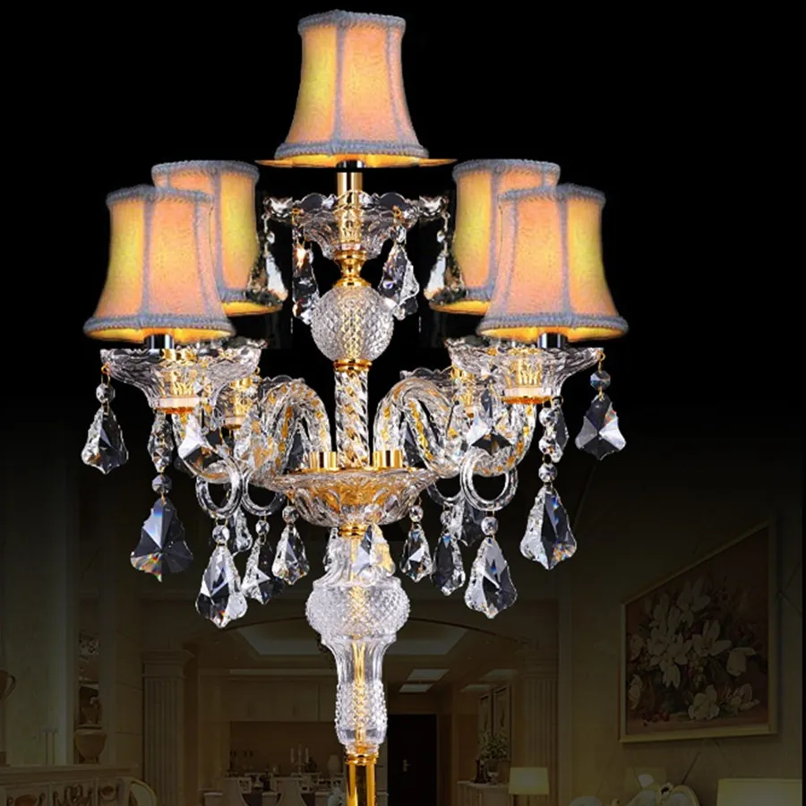 Crystal Table Lamp View 1