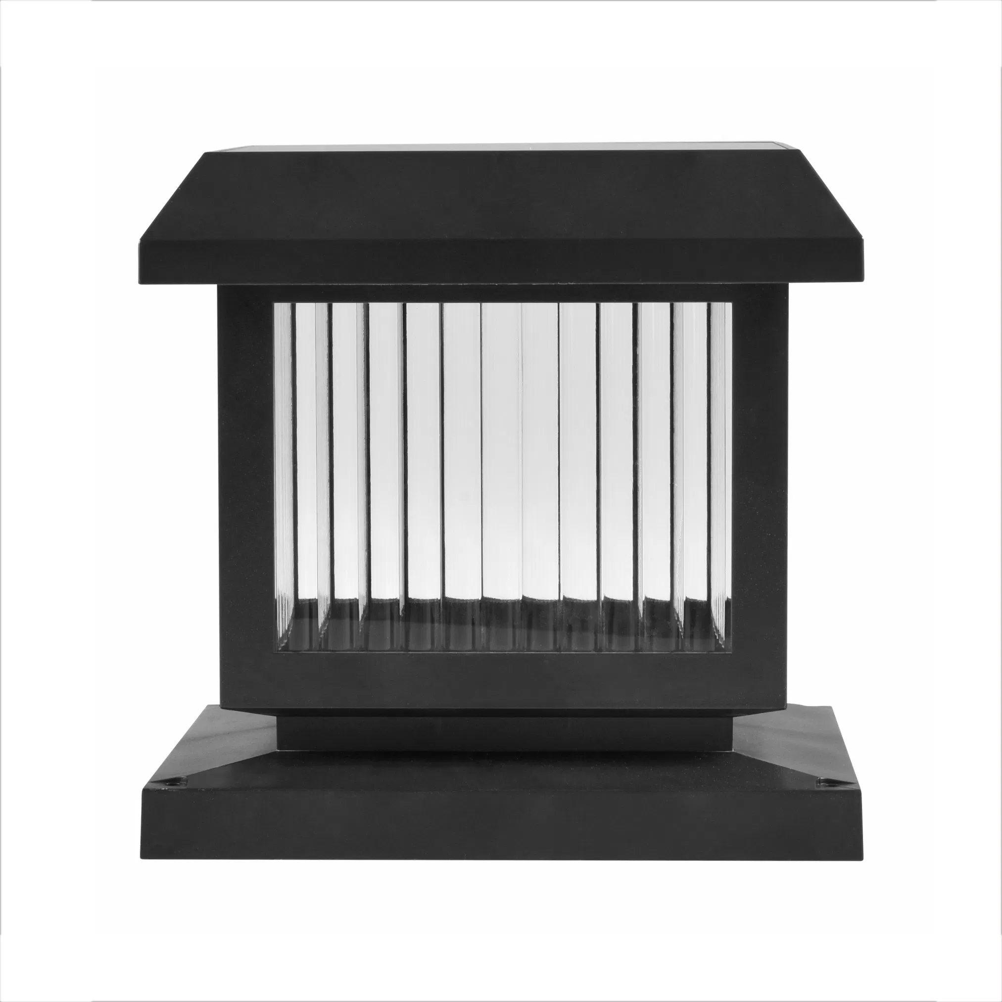 Outdoor Solar Wall Lamp with Fence Pillar Light Solar Garden Lights
