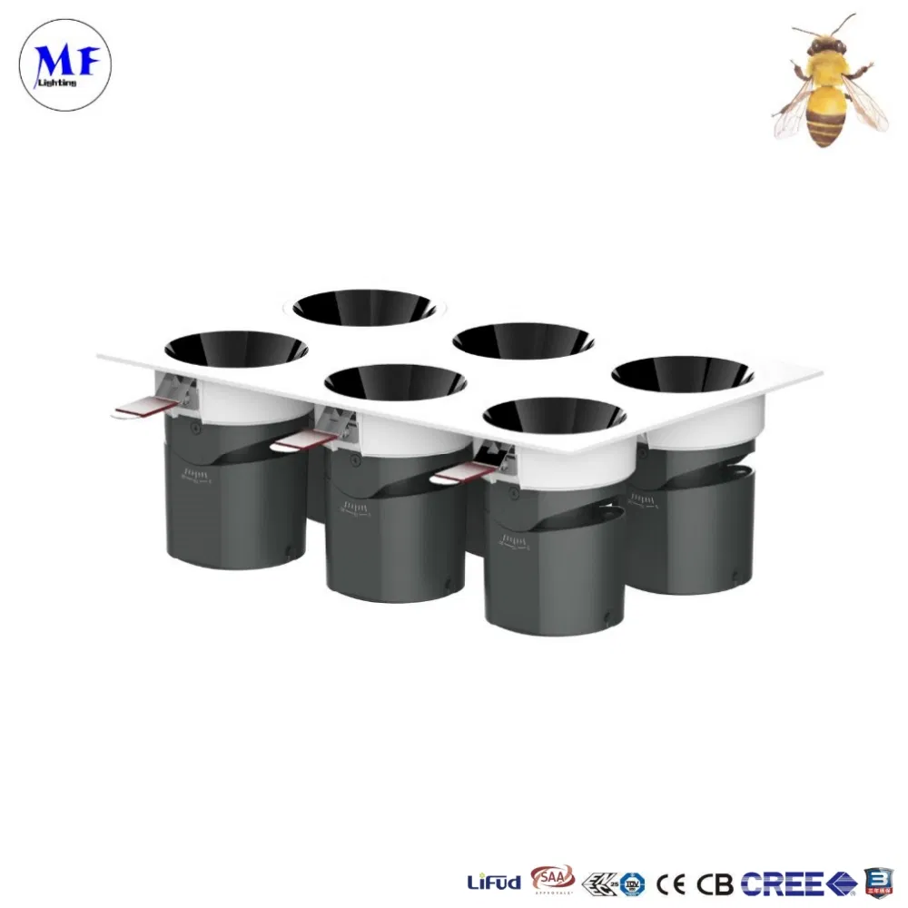 Industrial Commercial Indoor Lighting 5W/7W/10W/15W/18W 2inch 3inch 4inch IP40 Retail Store Hotel Room Living Bedroom Office Workshop LED Spot Down Lamp