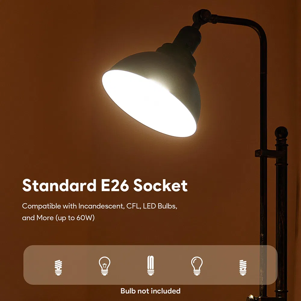 Industrial Brass Adjustable Height Head Vintage Metal Standing Reading Pole Living Room Bedroom Office Farmhouse Floor Lamp