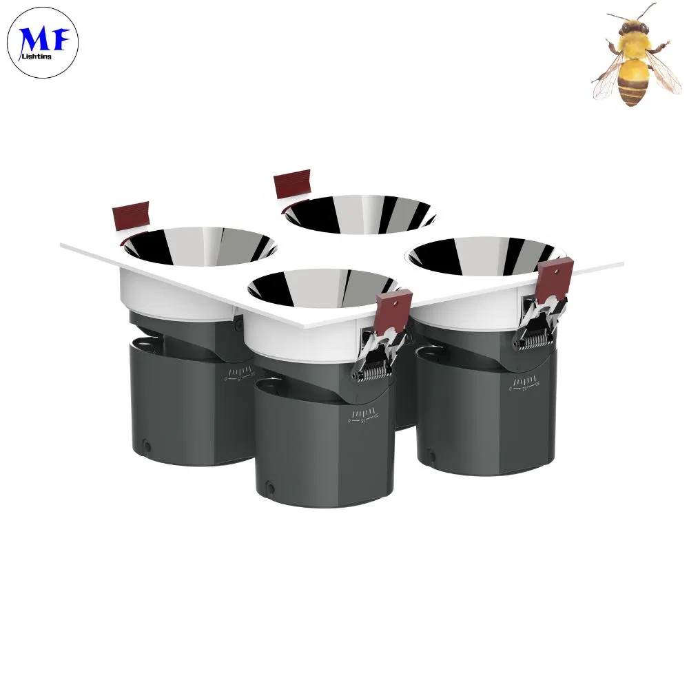 Industrial Commercial Indoor Lighting 5W/7W/10W/15W/18W 2inch 3inch 4inch IP40 Retail Store Hotel Room Living Bedroom Office Workshop LED Spot Down Lamp