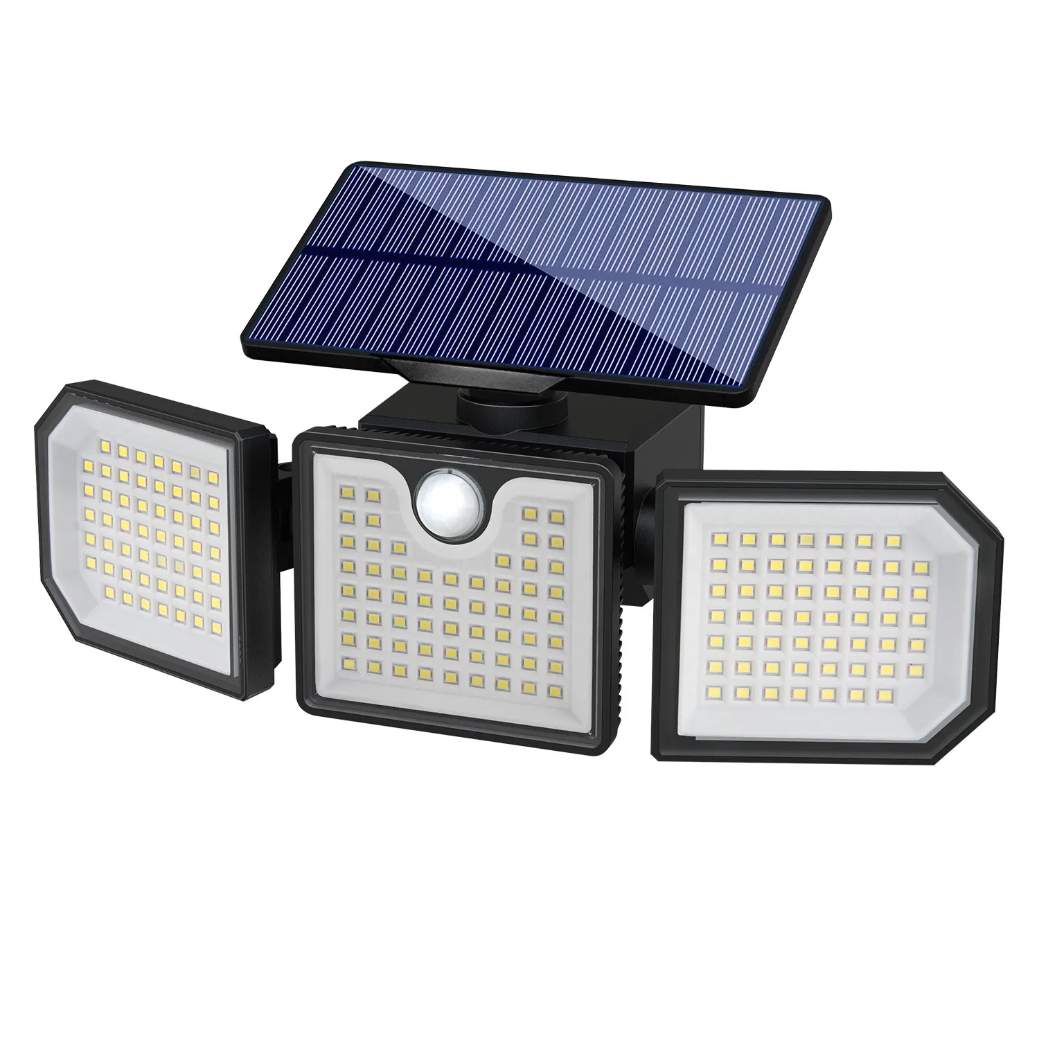 360 Degree Rotating LED Solar Motion Sensor Wall Lights for Outdoor Yard Garage Street