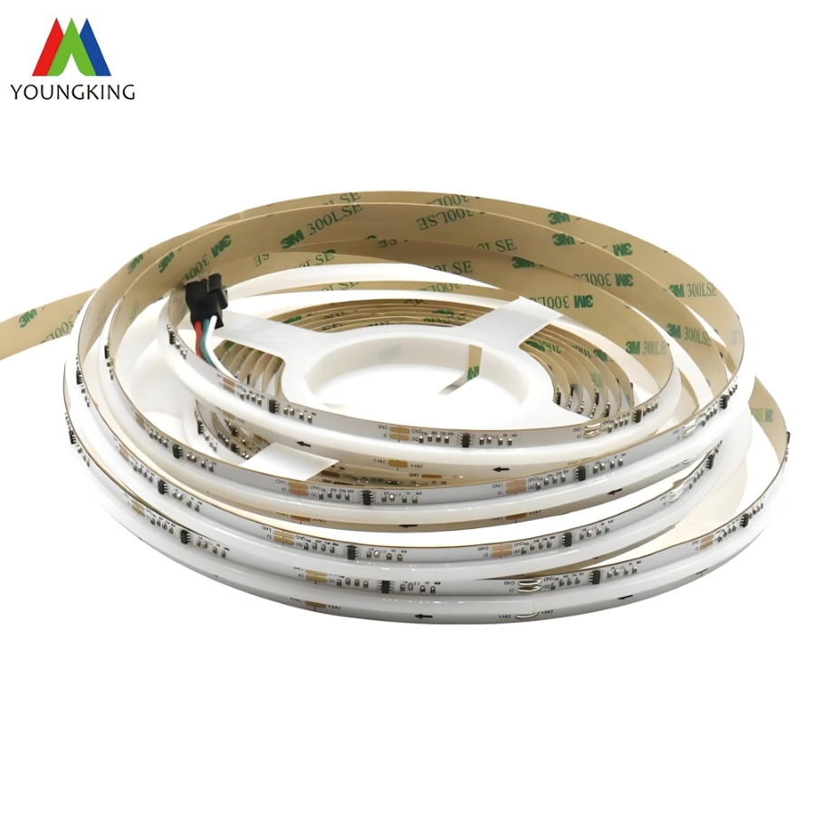 8mm 10mm 12mm Width Rgbic COB LED Strip Light Addressable LED RGB IC Ws2811 12V/24V LED Strip 720LEDs Tira De Luz LED COB LED Strip Light