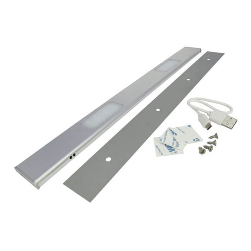 USB Rechargeable Battery Powered Door/Hand Motion Sensor Switch LED Cabinet Lighting