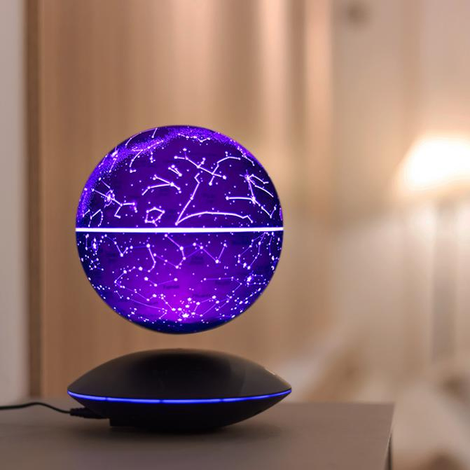 Hot Sale LED Night Sunset Light Magnetic Levitating Floating Starry Table Lamp