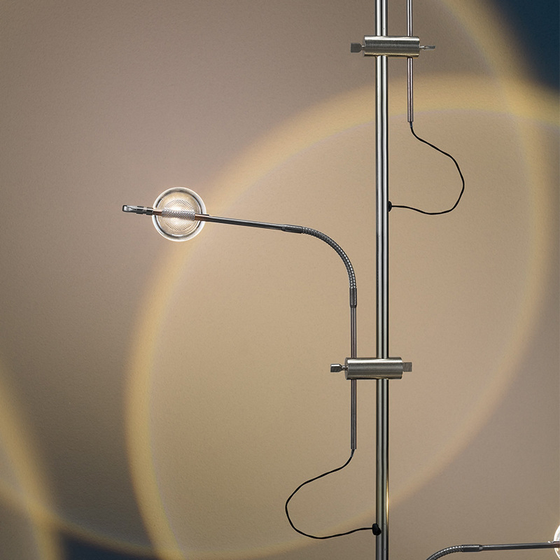 Zy Custom Nordic Decorative Sunset Lamp Modern Stand Light LED Floor Lamp Fixture for Living Room Hotel Restaurant