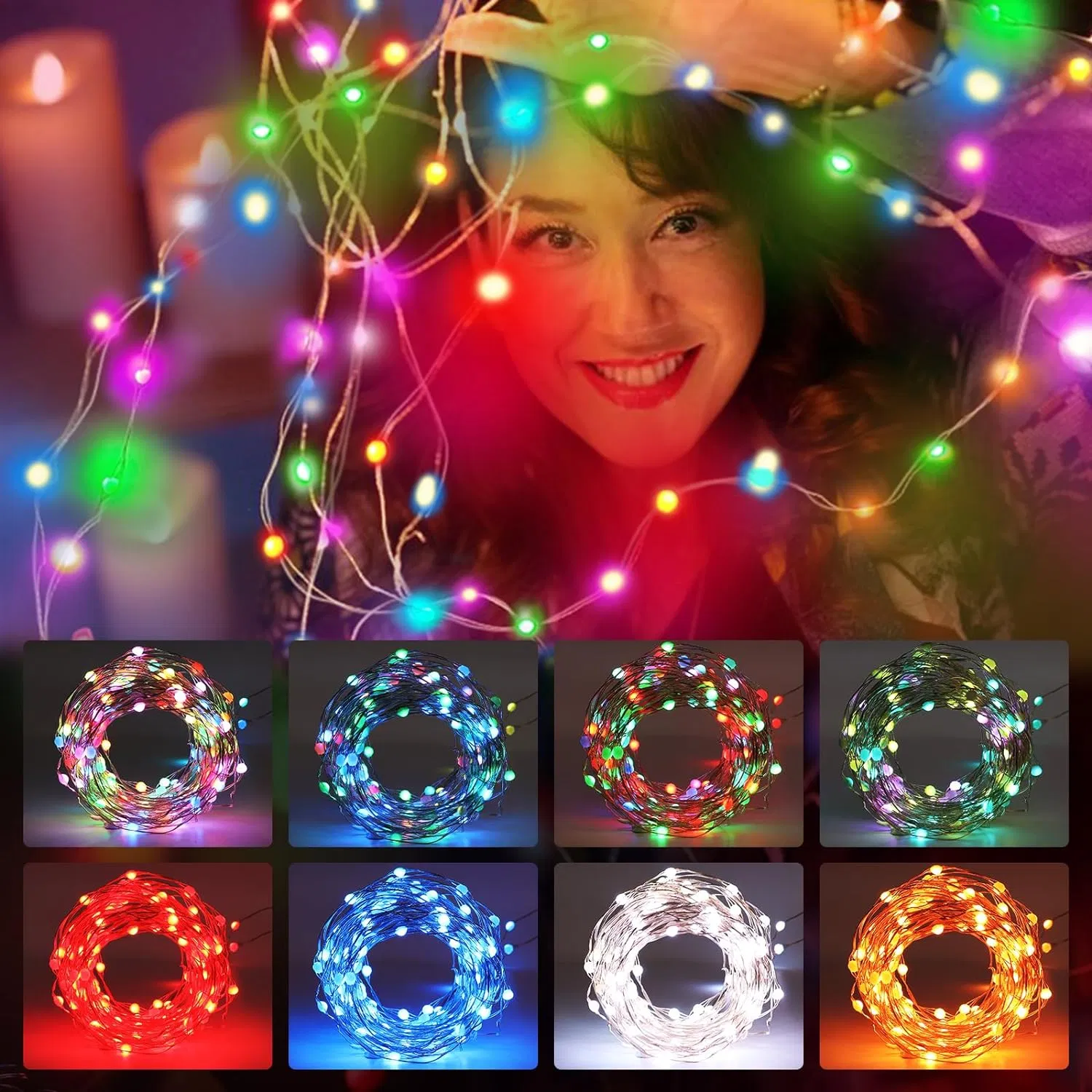 Smart Fairy Lights APP Controlled Bluetooth Fairy Lights