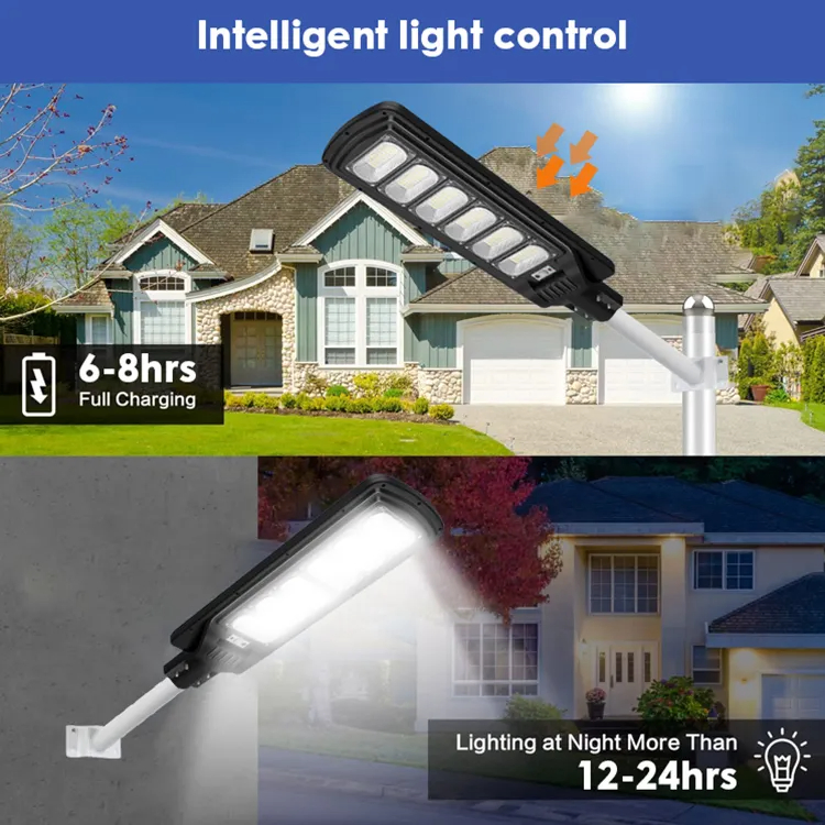 Wholesale Outdoor All in One Solar Powered LED Garden Street Lighting with Motion Sensor