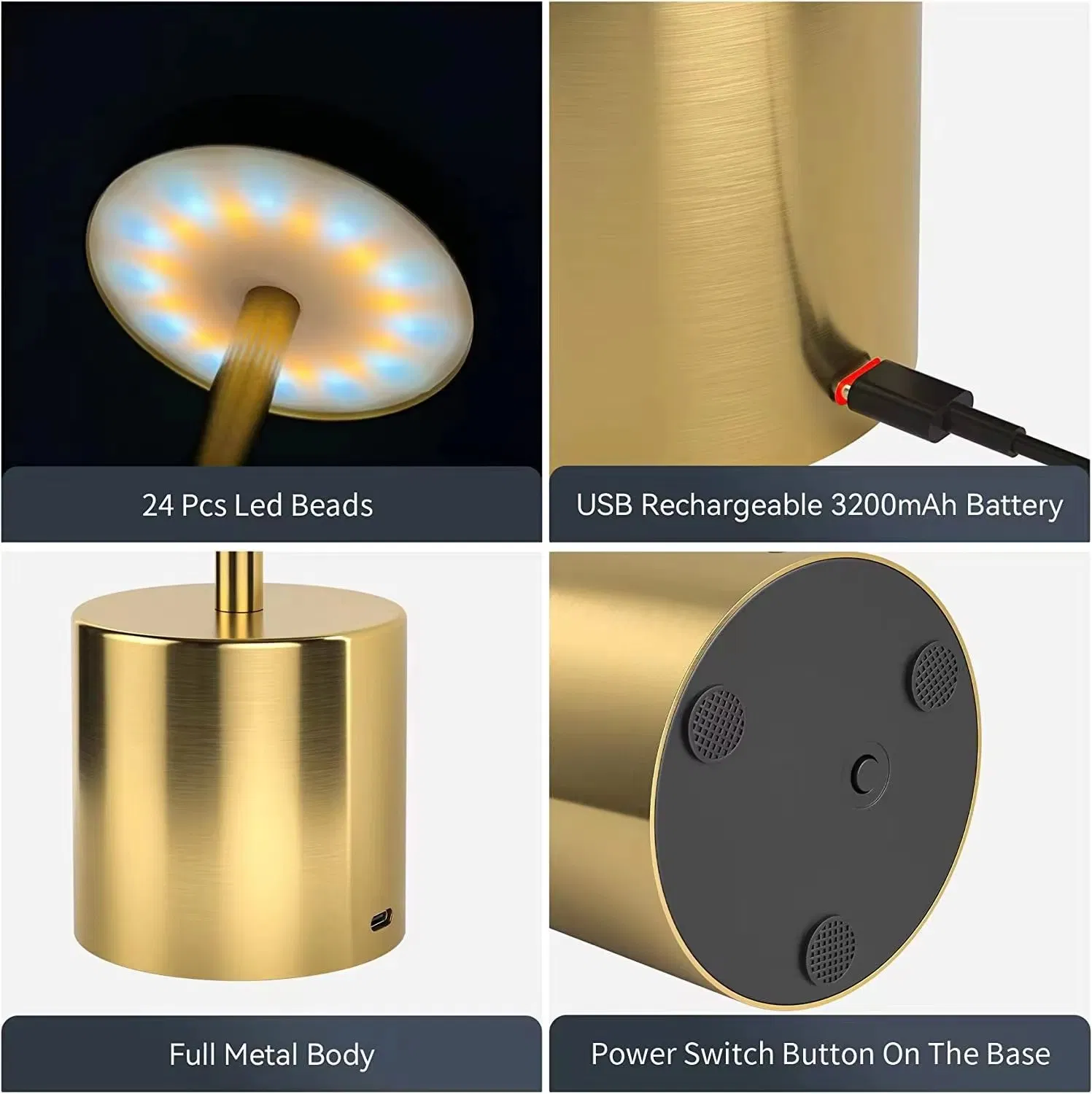 Dimming LED Table Light