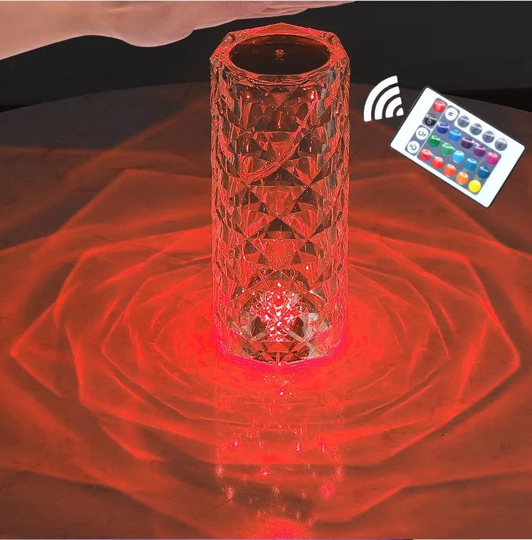 Transparent Shade Table Lamp