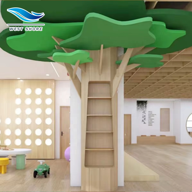 School Montessori Cabinet Furniture Daycare Childcare Pre Nursery Preschool Primary Furniture Set Children Wooden Cabinet Wood