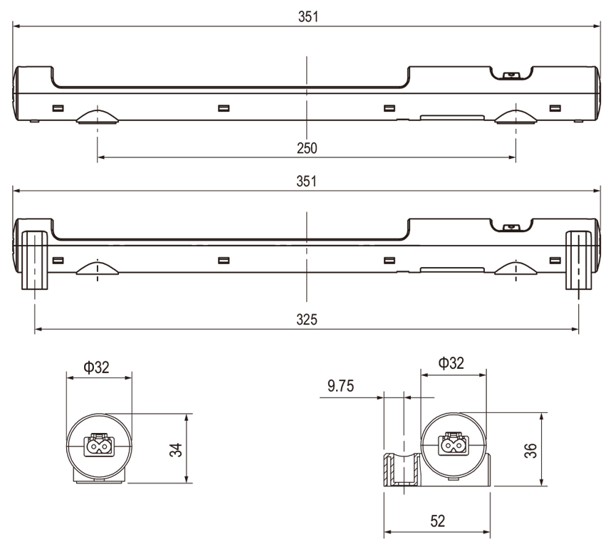 LED Enclosure Lighting with Motion Detection LED Cabinet Lamps with Movement Sensor LED 035-PIR