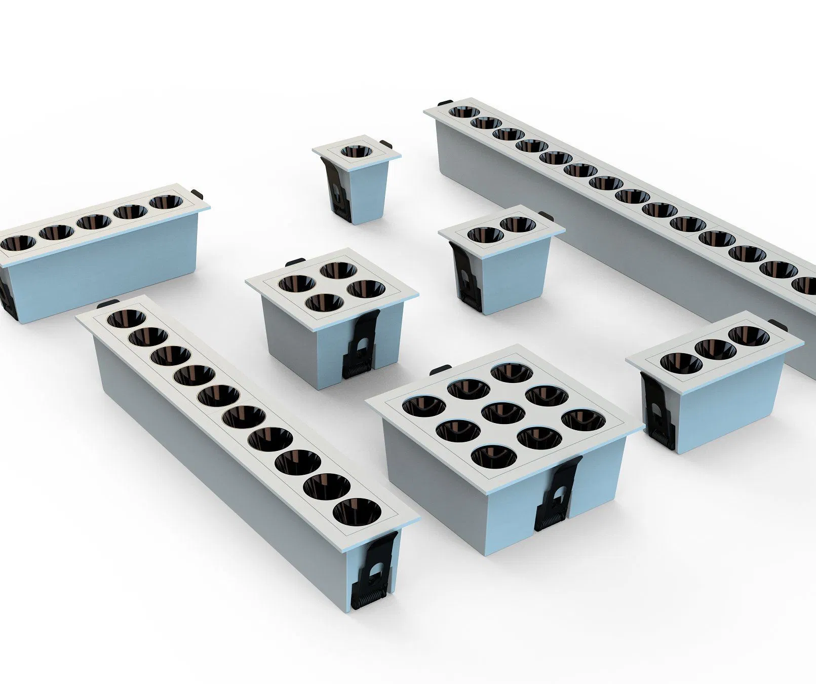 18W Production Recessed Spotlights Modern LED Downlight for Living Rooms