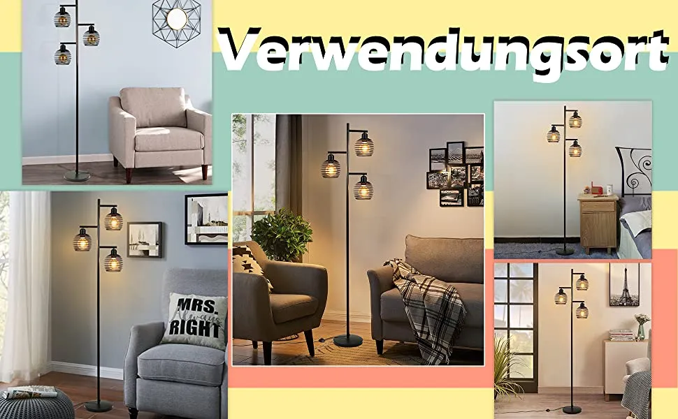 Industrial Floor Lamp