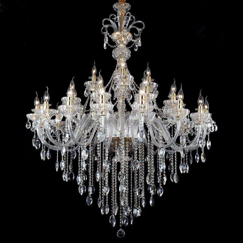 Customized Modern Design Elegant Luxury Restaurant Dining Table Crystal Chandelier Lamps