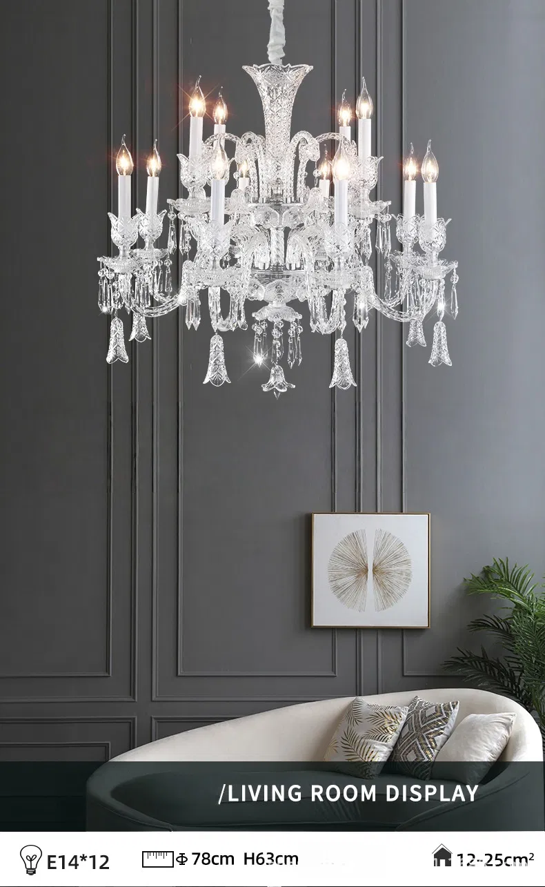 Crystal Chandelier Detail 6