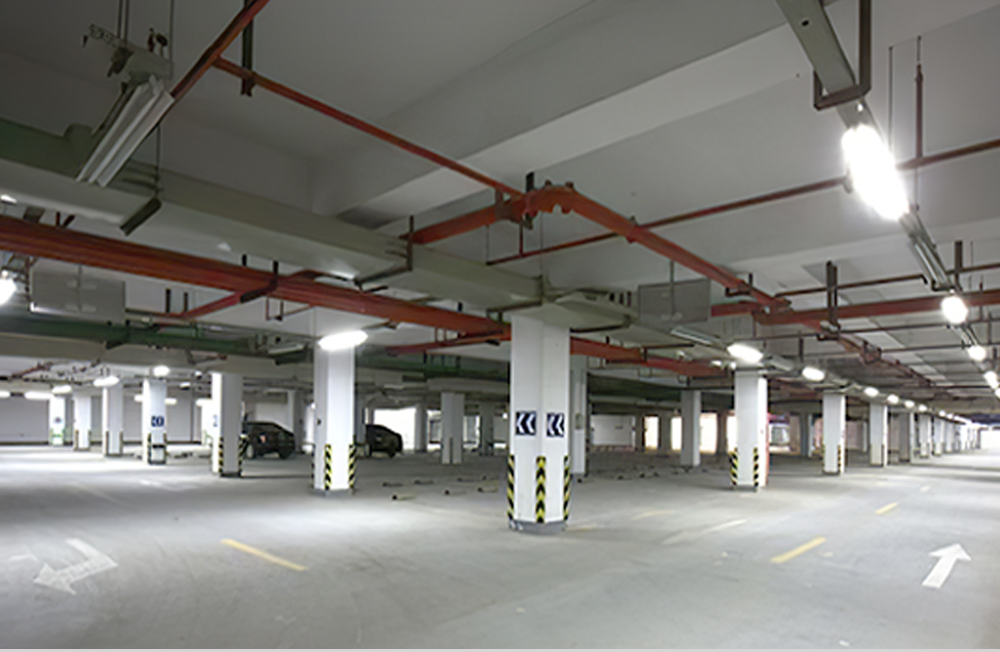 Energy-Efficient LED Vapor Tight Lighting with Motion Sensor