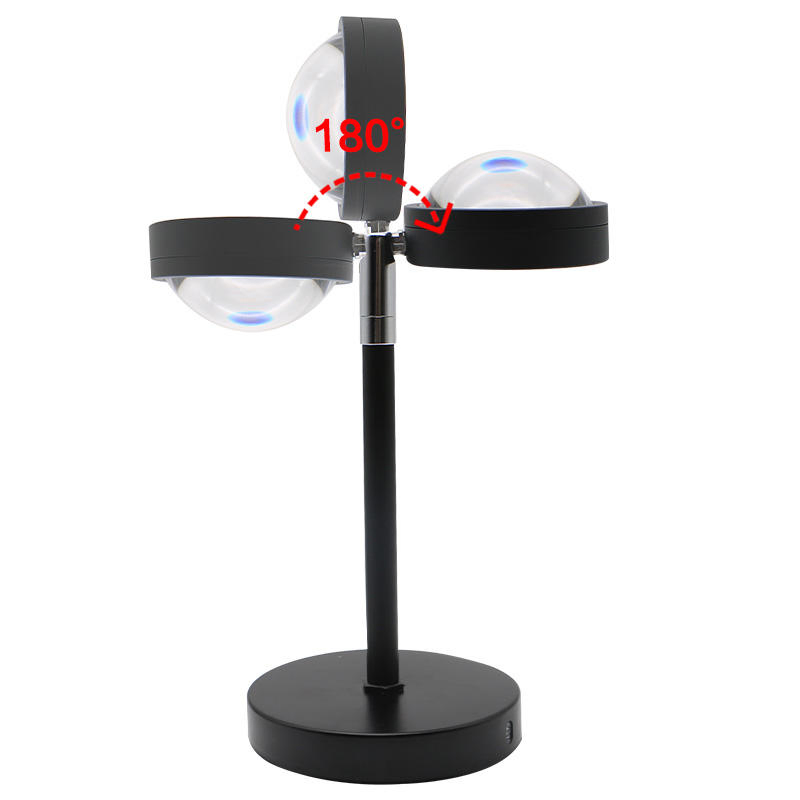 180 Degree Rotatable 16 Colors USB Interface Removable Floor Sunset Lamp