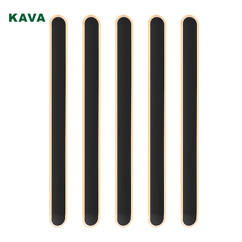 Minimalist Courtyard Black Linear Waterproof Wall Lamp Porch Sconce LED Lights Outdoor