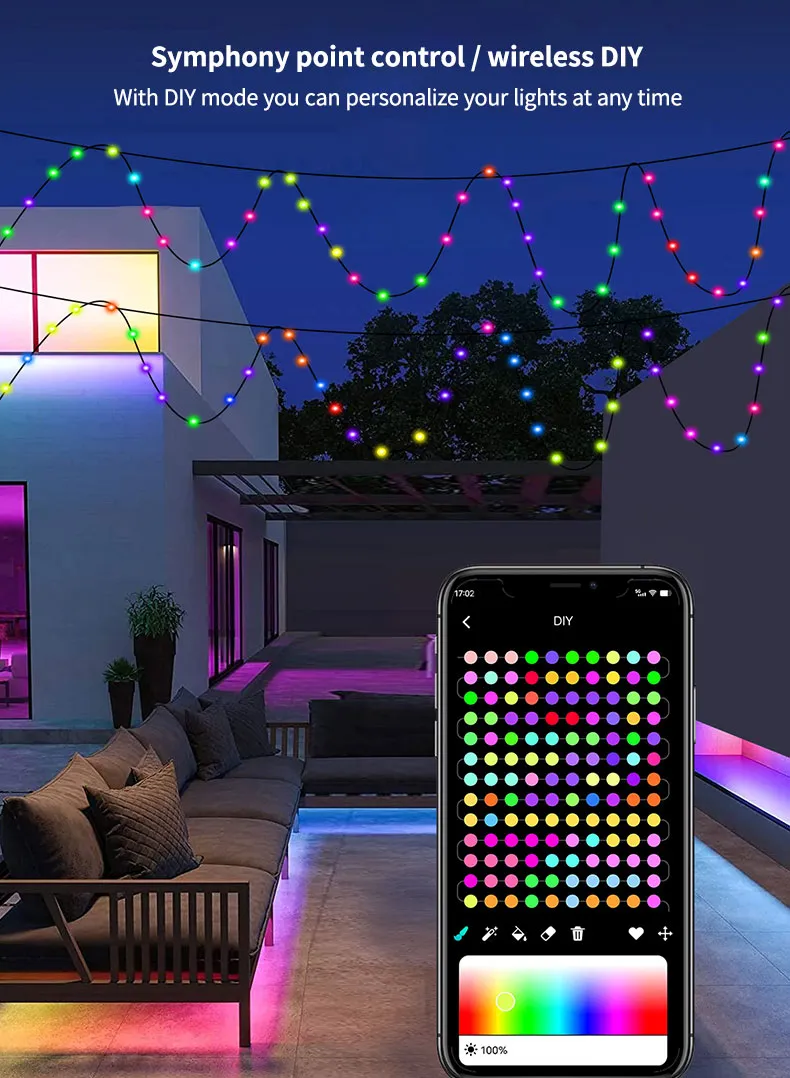 Music Sync String Lights