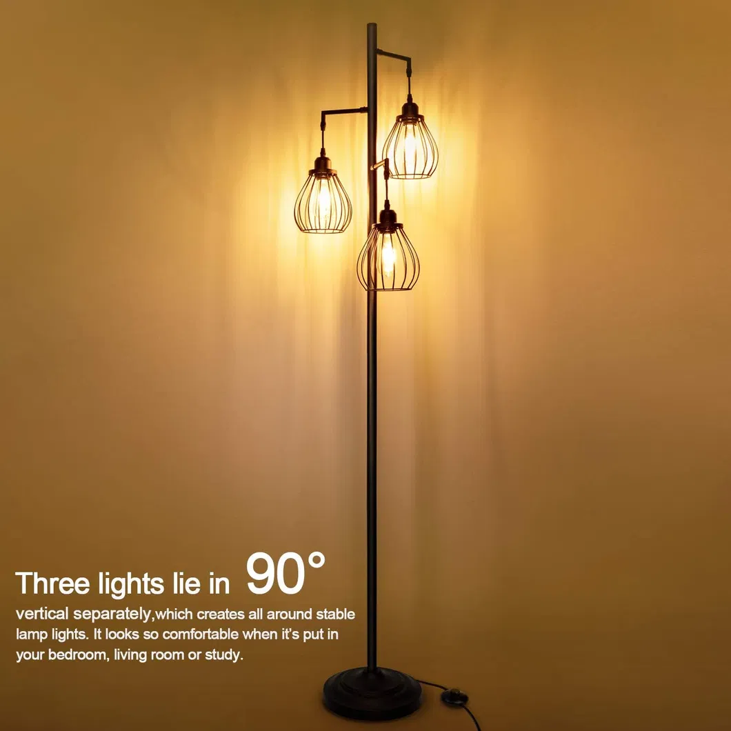 Industrial Tree Floor Lamp 3