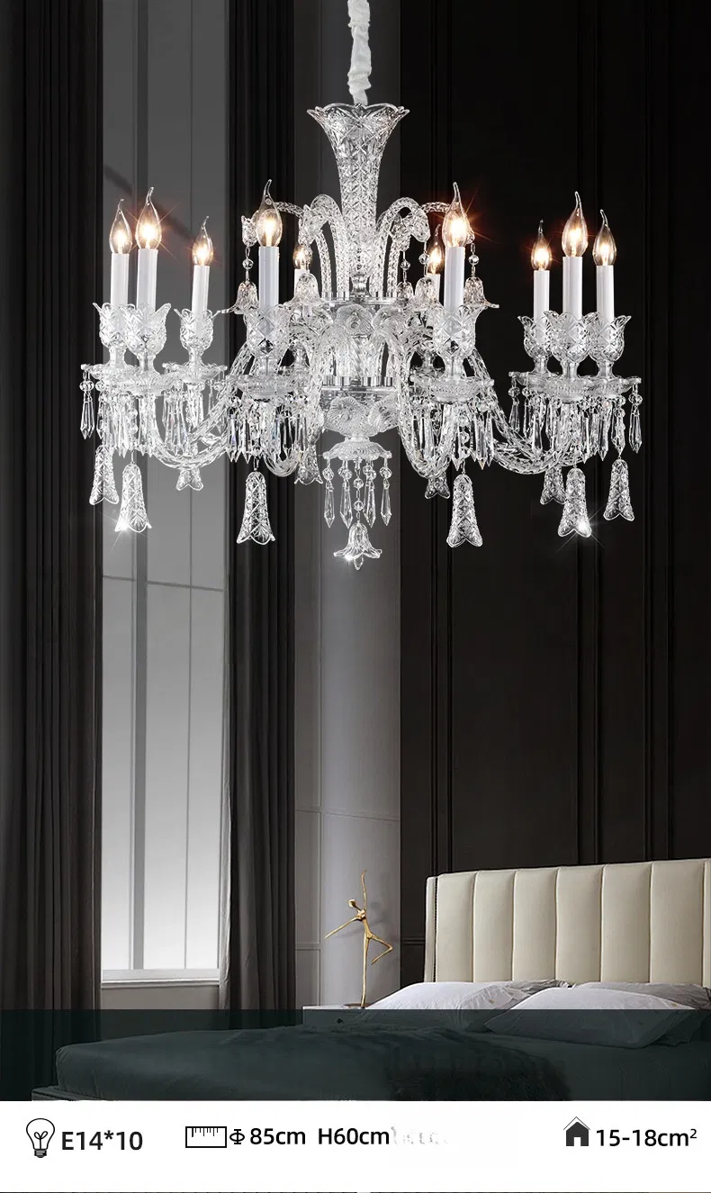 Crystal Chandelier Detail 5