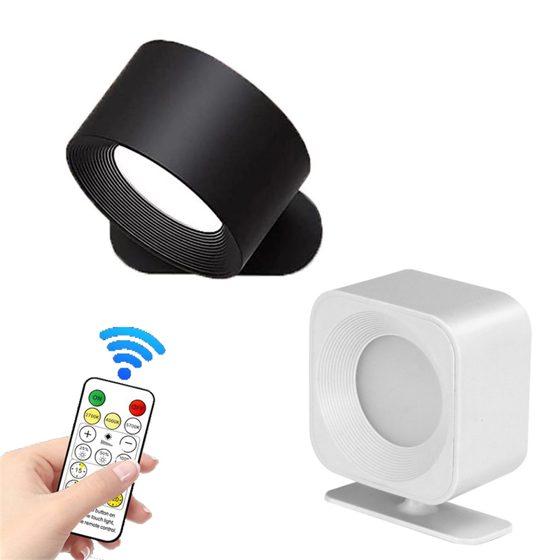 Multifunctional Magnetic Bracket Light Touch Dimmable Rechargeable Battery Operated Powered Reading Corner Wall Lamp