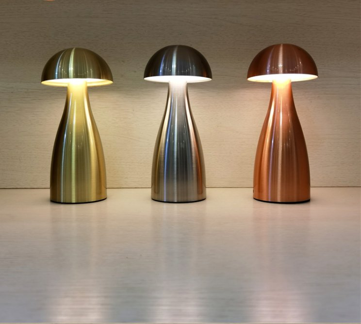 3-Level Brightness Dimmable USB Desk Lamp LED Night Light Changing with Battery Table Lighting for Bar Dining Dinner Living Room Bar KTV Reading Book Lamps Club