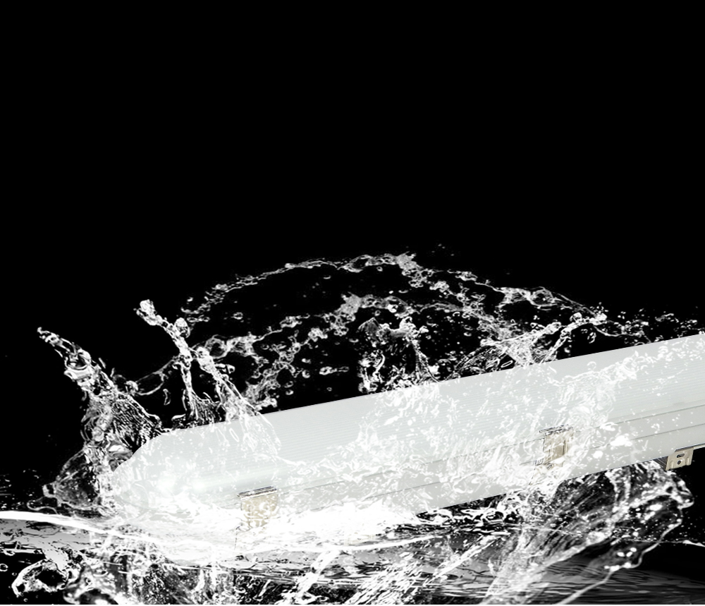 Energy-Efficient LED Vapor Tight Lighting with Motion Sensor