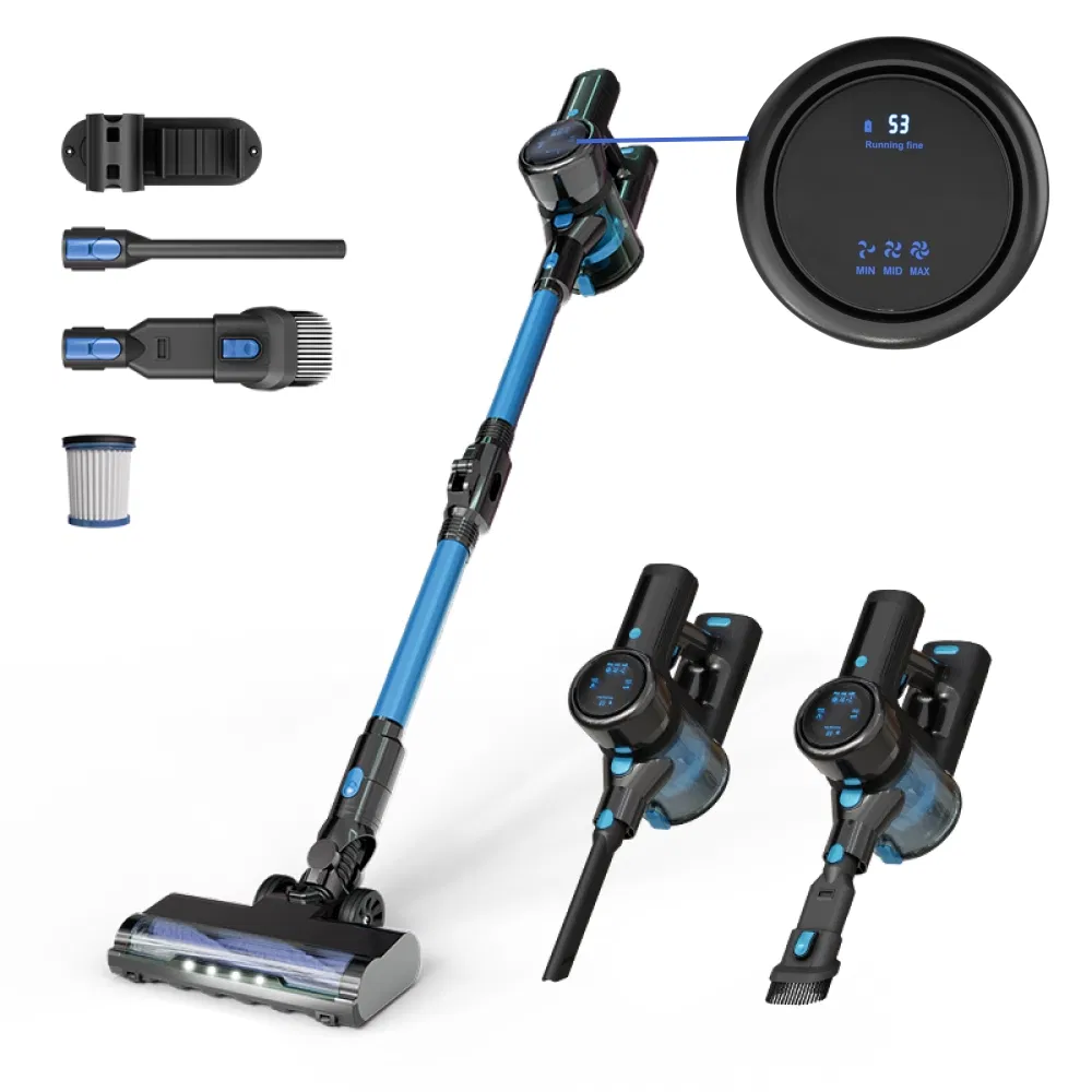 CE Certified Light Weight Rechargeable Cordless Stick Vacuum Cleaner