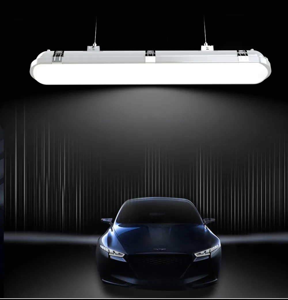 Energy-Efficient LED Vapor Tight Lighting with Motion Sensor