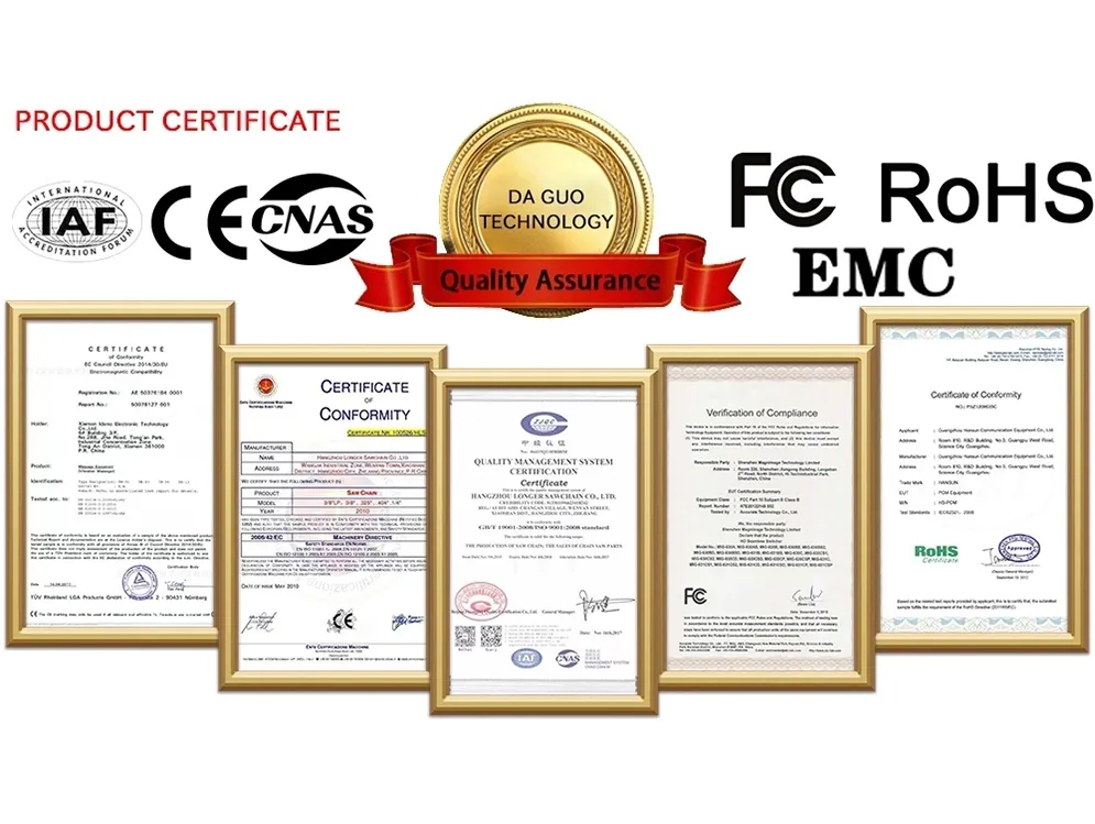 Product Certifications